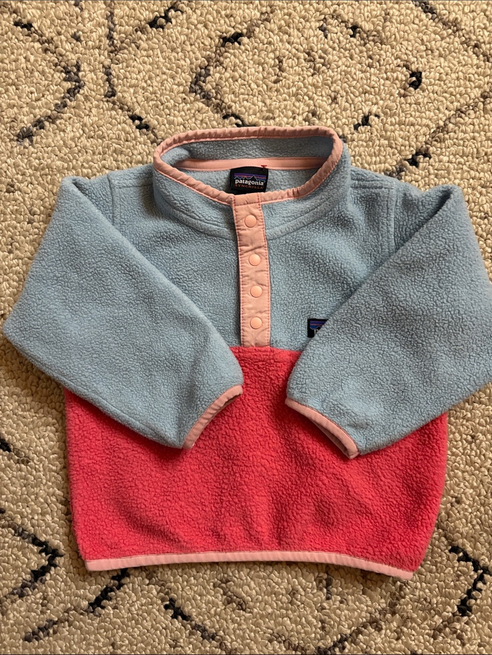 Patagonia Kids SnapFleece Pullover jacket (12/18m)
